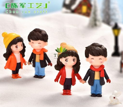 Đôi Tình Nhân Nắm Tay 7.2*4.1cm