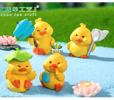Chú Vịt Vàng Câu Cá (Giá 1 con)