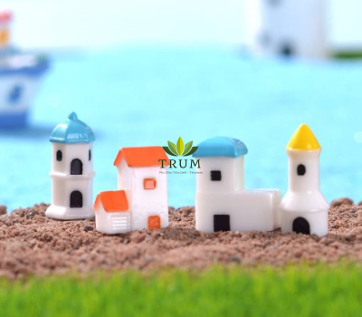 Nhà trắng cao tầng mini