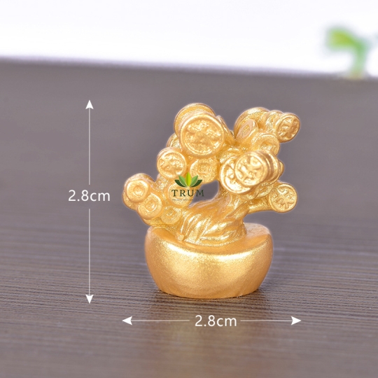 Cây Đồng Xu Vàng 2.8cm
