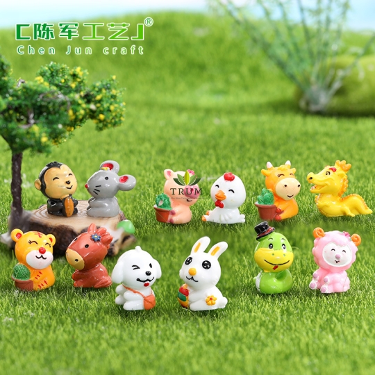 Bộ 12 Con Giáp Mẫu 1 ( Giá 12 con)