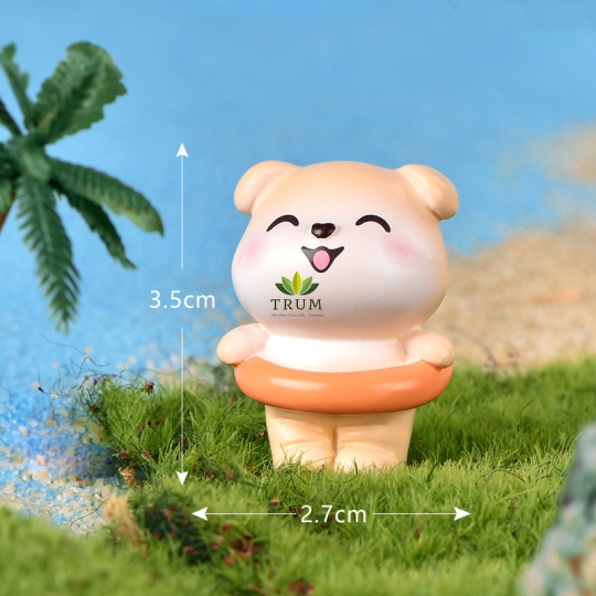 Gấu Bãi Biển Tắm Phao